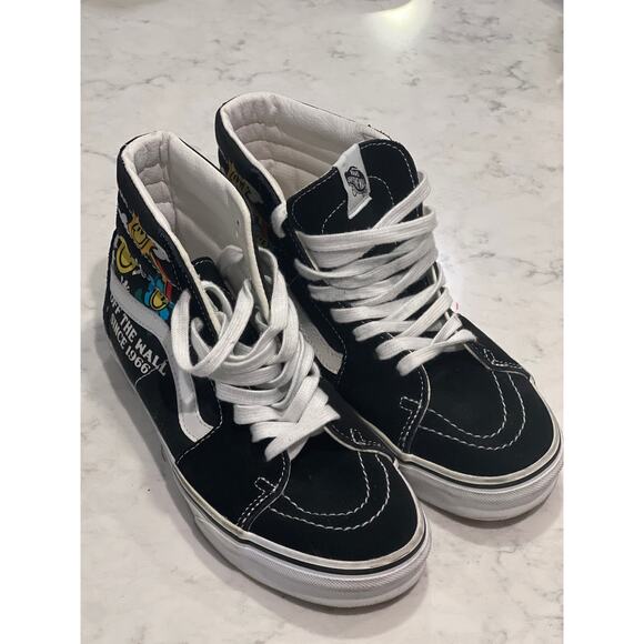 Vans Womens Off The Wall Sk8-Hi‎ Better Day High Top Lace Up Sneakers Size 8 - Picture 1 of 9